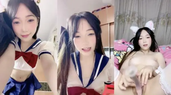 顶级尤物美少女！卡哇伊超级嫩！细腰美乳粉穴，开档黑丝假吊抽插，翘起美臀后入，高潮爽的淫水直流